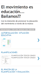 Mobile Screenshot of elmovimientoeseducacion.blogspot.com