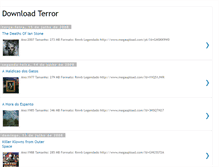 Tablet Screenshot of downloadterror.blogspot.com