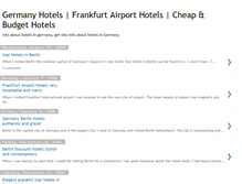 Tablet Screenshot of germanyhotel.blogspot.com