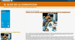 Desktop Screenshot of elblogdelacorrupcion.blogspot.com