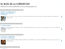 Tablet Screenshot of elblogdelacorrupcion.blogspot.com