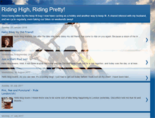 Tablet Screenshot of moosh-ridinghigh.blogspot.com