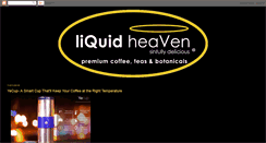 Desktop Screenshot of liquidheavencoffee.blogspot.com