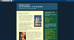 Desktop Screenshot of humanoamano.blogspot.com