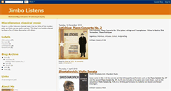Desktop Screenshot of jimbo-listens.blogspot.com
