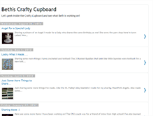 Tablet Screenshot of bethscraftycupboard.blogspot.com
