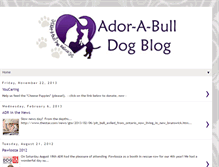Tablet Screenshot of ador-a-bull.blogspot.com