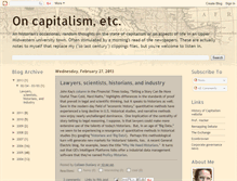 Tablet Screenshot of historyofcapitalism.blogspot.com