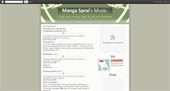 Desktop Screenshot of mangaspraimusic.blogspot.com