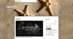 Desktop Screenshot of logomantria.blogspot.com