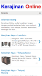 Mobile Screenshot of kerajinanonline.blogspot.com