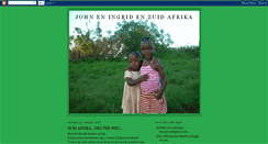 Desktop Screenshot of johneningridenzuidafrika.blogspot.com