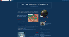 Desktop Screenshot of histoire-geo-liens.blogspot.com