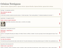 Tablet Screenshot of cronicasterraqueas.blogspot.com