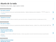 Tablet Screenshot of abuelodelanada.blogspot.com
