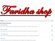 Tablet Screenshot of faridhashop.blogspot.com