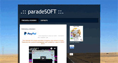 Desktop Screenshot of paradesoft1.blogspot.com