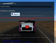 Tablet Screenshot of paradesoft1.blogspot.com