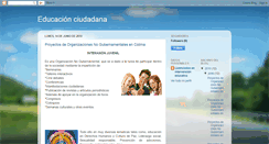 Desktop Screenshot of educionciudadana.blogspot.com
