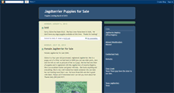 Desktop Screenshot of jagdterriers.blogspot.com