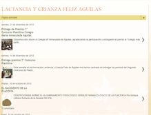 Tablet Screenshot of lactanciaycrianzafelizaguilas.blogspot.com