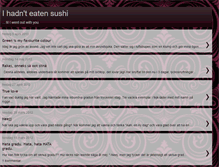 Tablet Screenshot of eatsushi.blogspot.com
