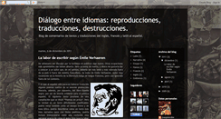 Desktop Screenshot of dialogoentreidiomas.blogspot.com