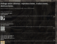 Tablet Screenshot of dialogoentreidiomas.blogspot.com