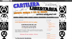 Desktop Screenshot of carteleralibertariacedia.blogspot.com