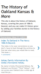 Mobile Screenshot of oaklandkansas.blogspot.com