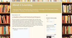 Desktop Screenshot of about-elearning.blogspot.com