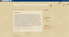 Desktop Screenshot of dianedownsisinnocent.blogspot.com