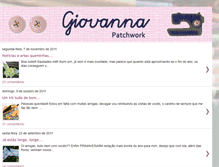 Tablet Screenshot of giovannapatchwork.blogspot.com