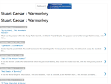Tablet Screenshot of nuclearwarmonkey.blogspot.com