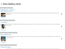 Tablet Screenshot of galleri-artis.blogspot.com