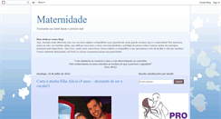 Desktop Screenshot of maternidadeproativa.blogspot.com