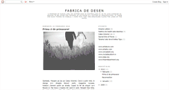 Desktop Screenshot of fabricadedesen.blogspot.com