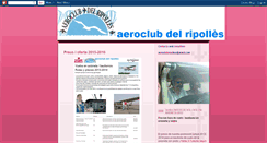 Desktop Screenshot of aeroclubripolles.blogspot.com