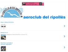 Tablet Screenshot of aeroclubripolles.blogspot.com