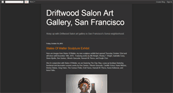 Desktop Screenshot of driftwoodsalonartgallery.blogspot.com