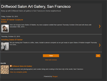 Tablet Screenshot of driftwoodsalonartgallery.blogspot.com