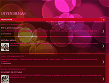 Tablet Screenshot of divinisimas-laura.blogspot.com