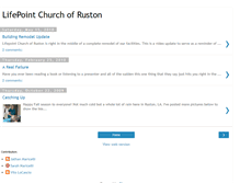 Tablet Screenshot of lifepointruston.blogspot.com