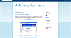 Desktop Screenshot of albe-bibliotecasuniminuto.blogspot.com