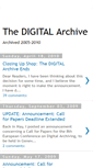 Mobile Screenshot of digitalpermanence.blogspot.com