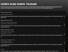 Tablet Screenshot of gempabumi09.blogspot.com