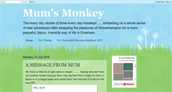 Desktop Screenshot of mumsmonkey.blogspot.com