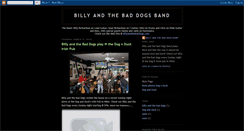 Desktop Screenshot of billyandthebaddogs.blogspot.com