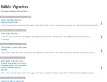 Tablet Screenshot of ediblevignettes.blogspot.com