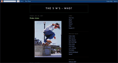 Desktop Screenshot of 5-ws-who.blogspot.com